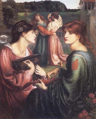 The Bower Meadow (mk28), Dante Gabriel Rossetti